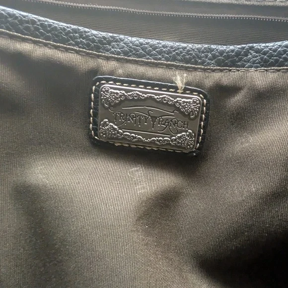 Trinity Ranch Rare Studded Spotted Cowhide Leather Bag Purse & Wallet Crossbody - Picture 6 of 11